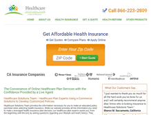 Tablet Screenshot of hstinsurancequotes.com